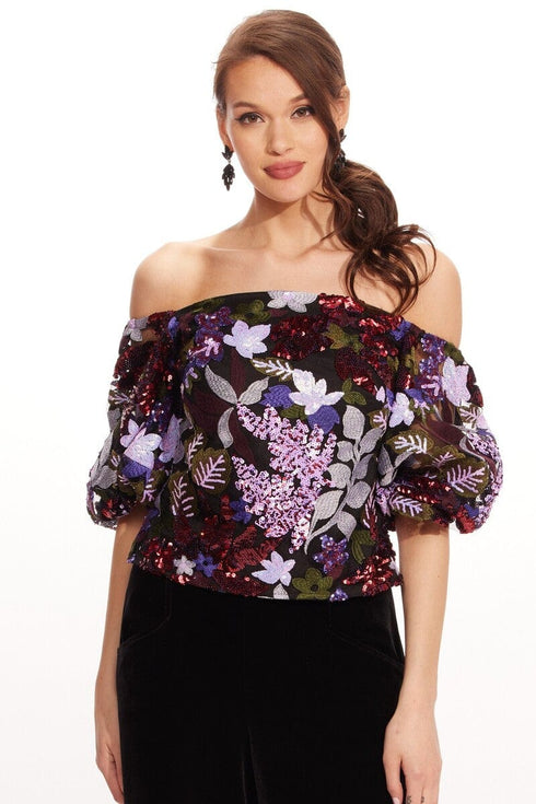 Laken Top – Tempest Bloom